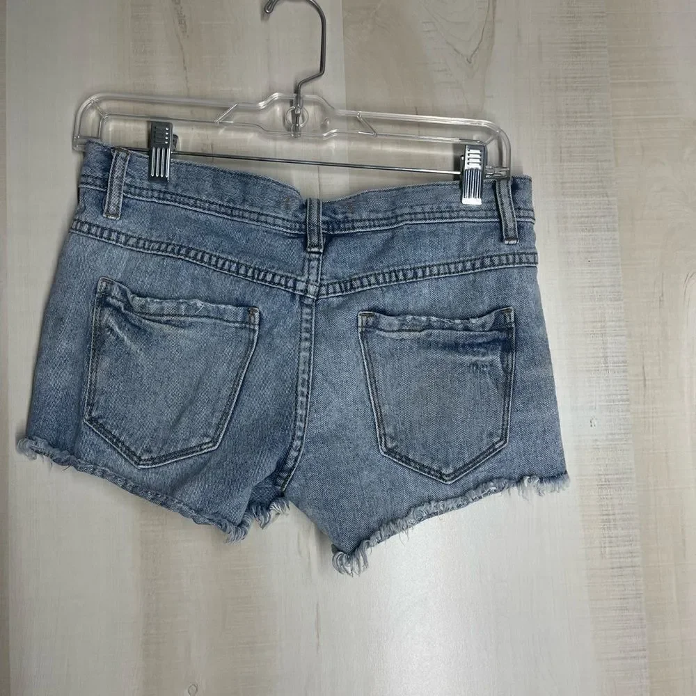 Free People denim jean cut‎ off shorts, size 24